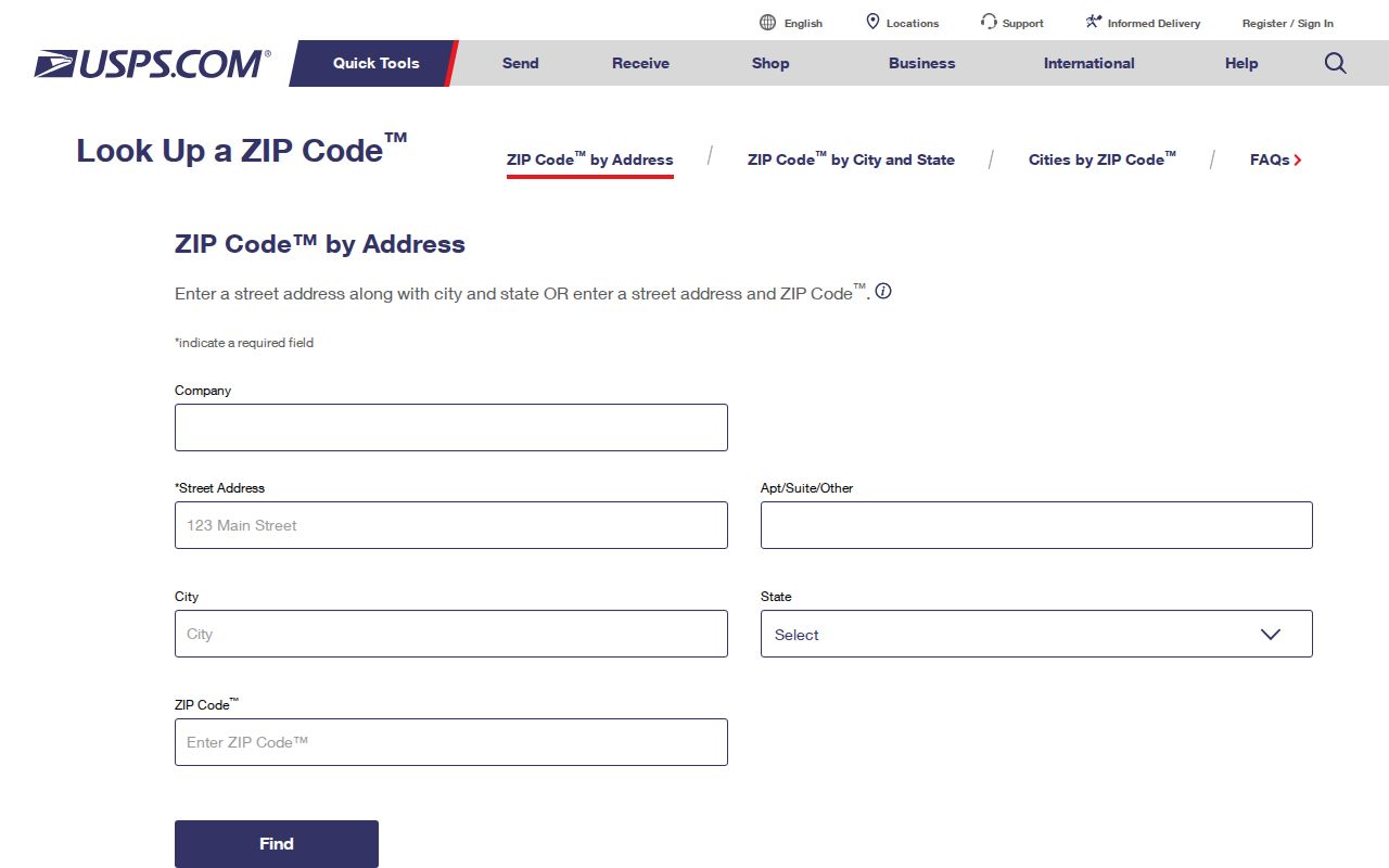 Woodstock ZIP code directory USPS address lookup